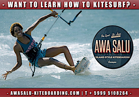 Awa Salu Kiteboarding Curacao | Kite Surfen 